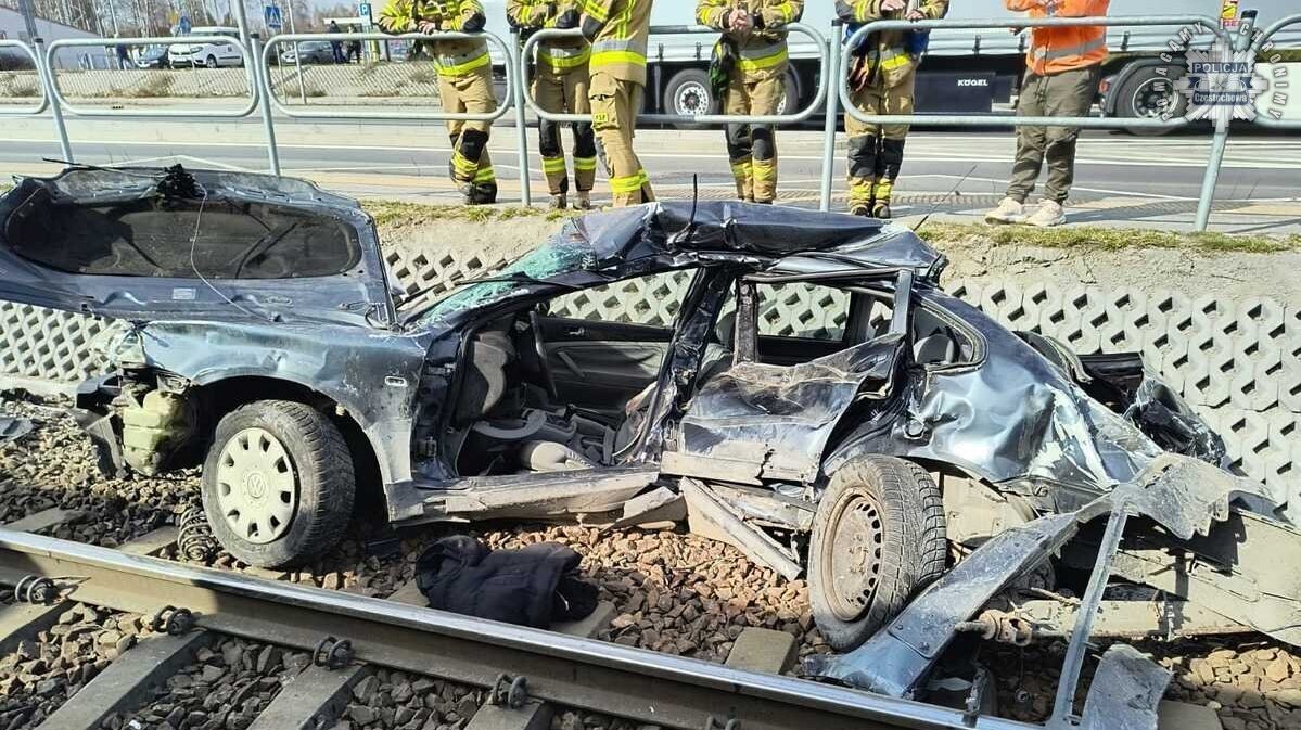 Zderzenie z pociagiem czestochowa