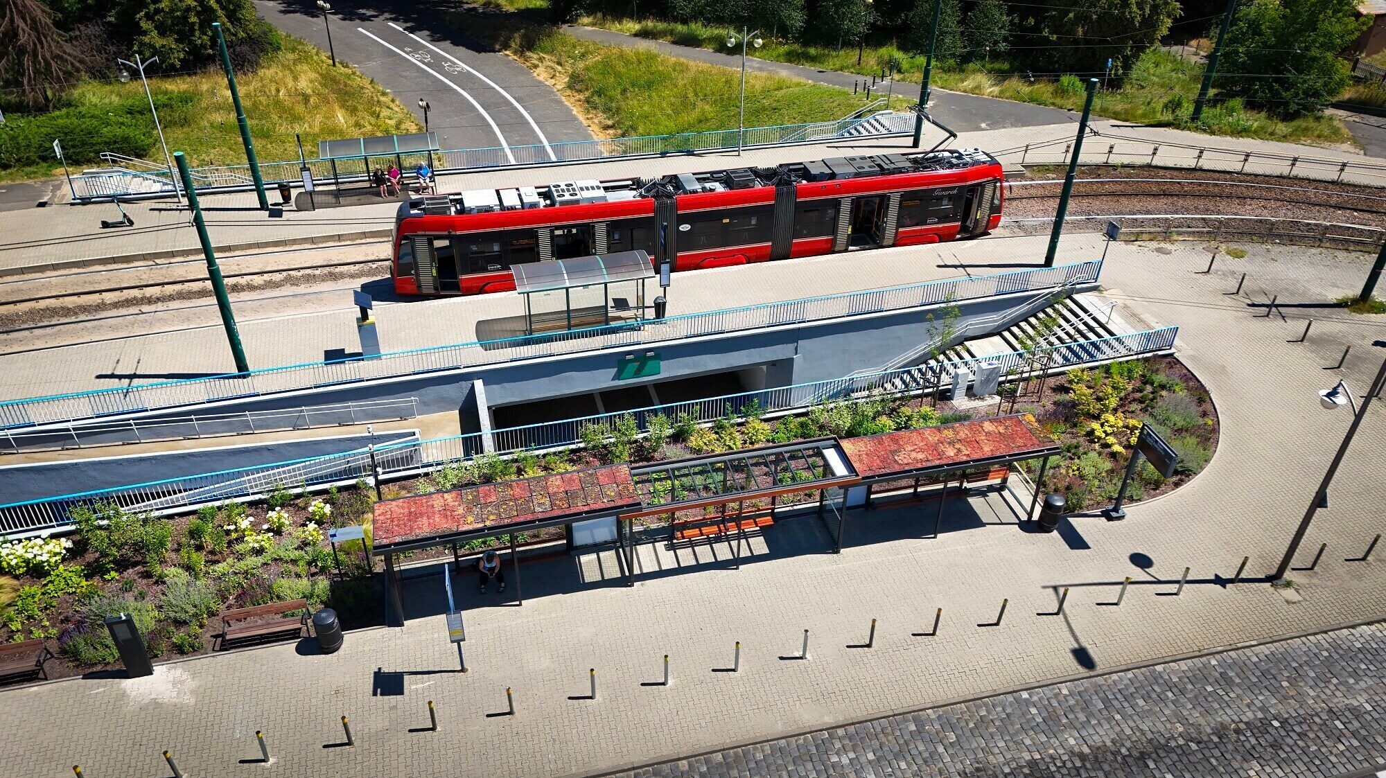 Zielone przystanki w katowicach