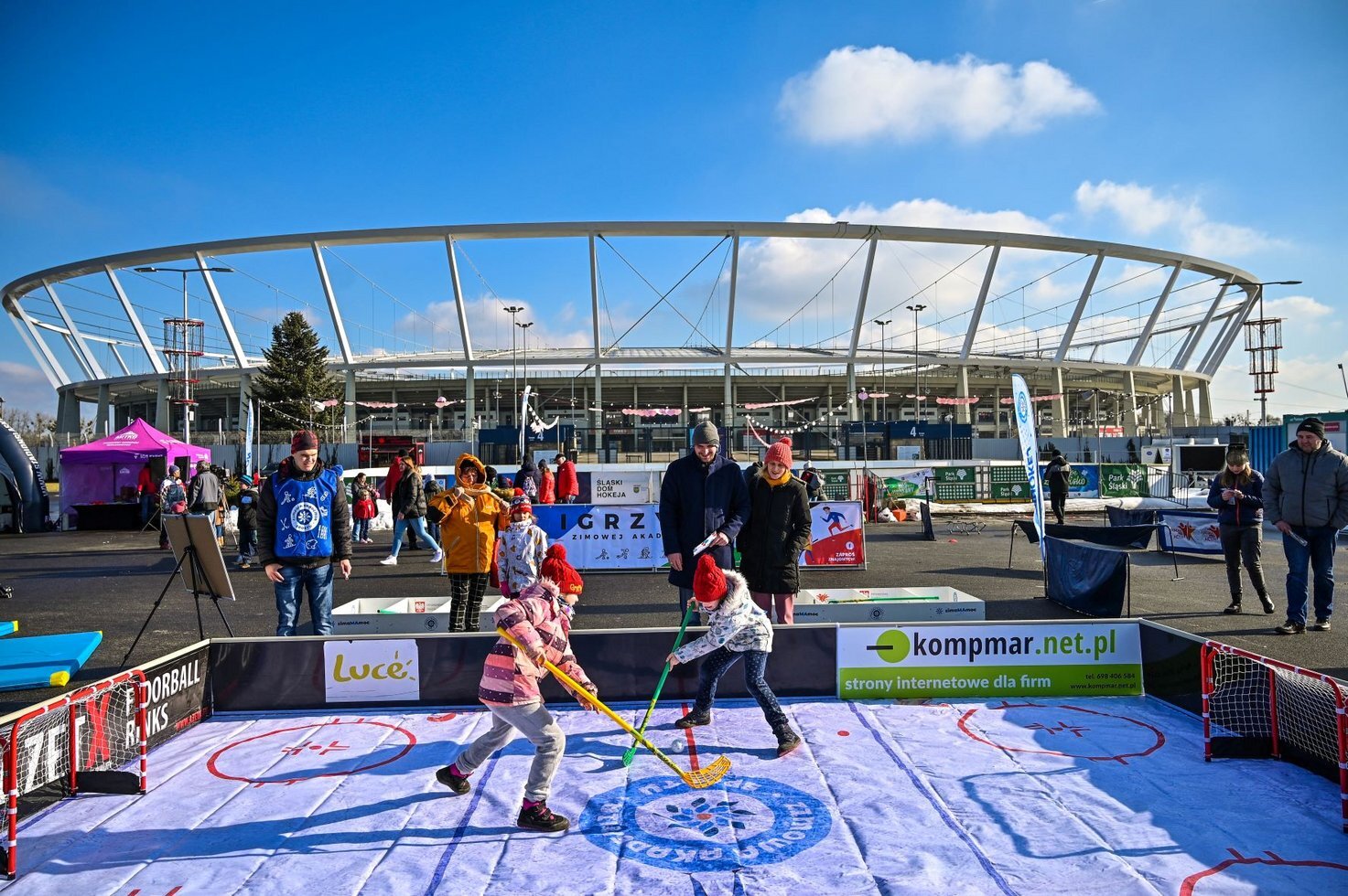Zimowe igrzyska stadion slaski